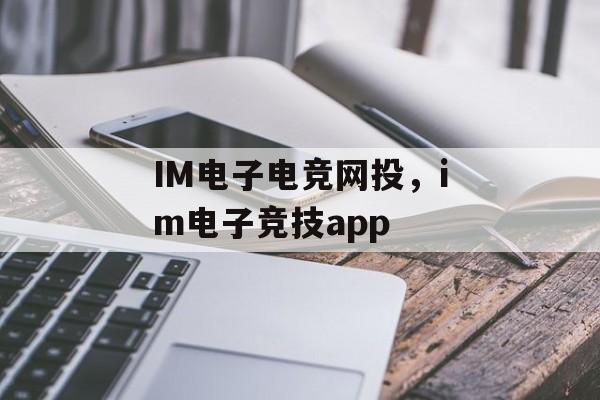 IM电子电竞网投，im电子竞技app